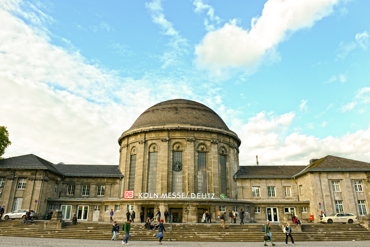 Deutzer Bahnhof, 5min